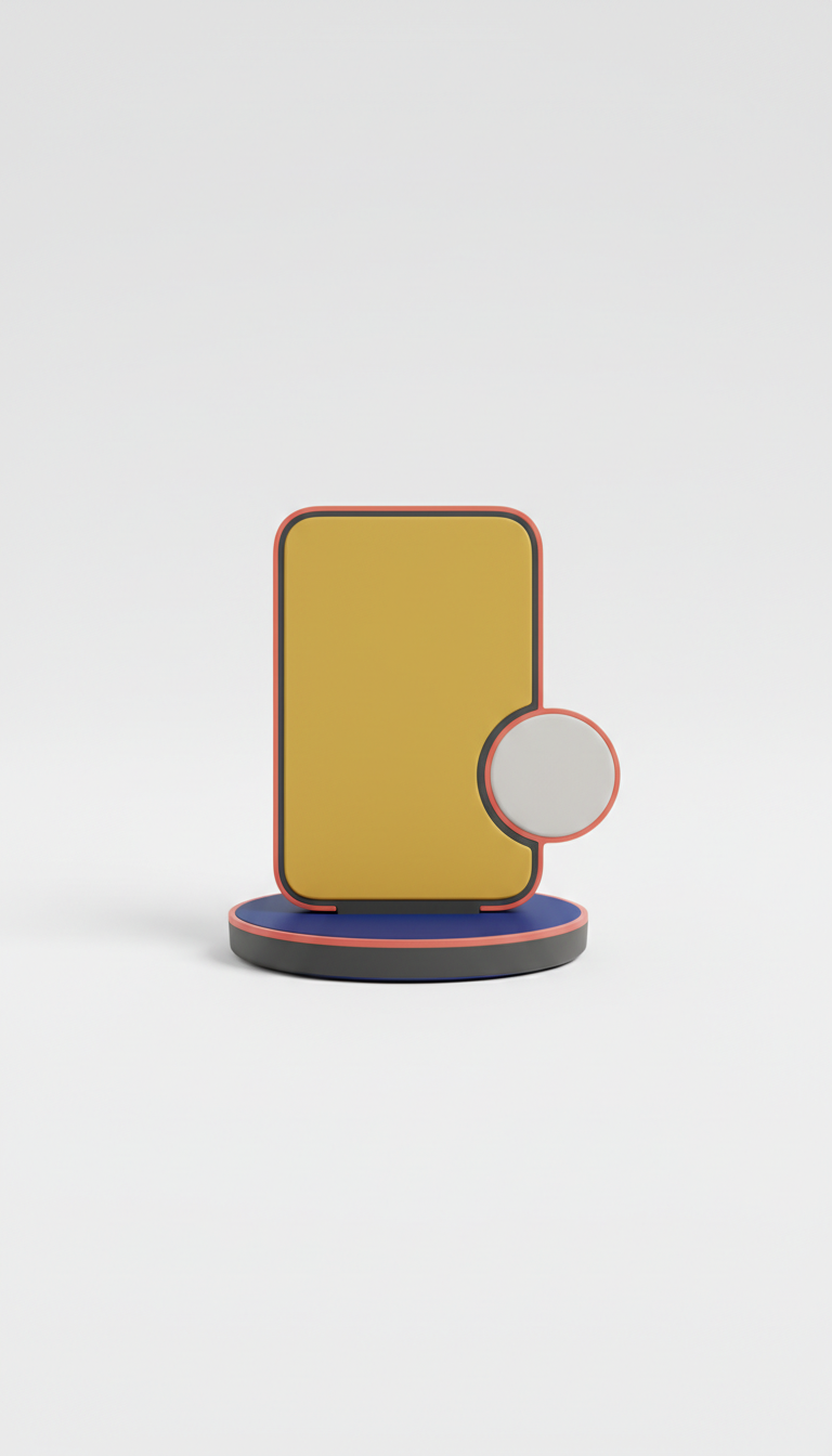 Smart Wireless Charging Station With Device Stand
