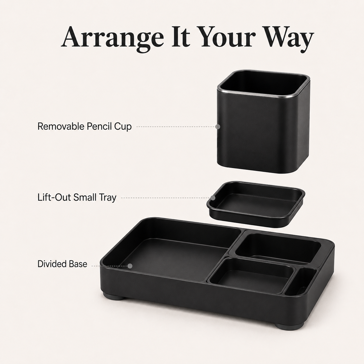 Modular Desk Organizer