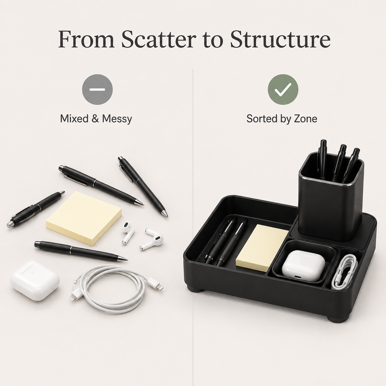 Modular Desk Organizer