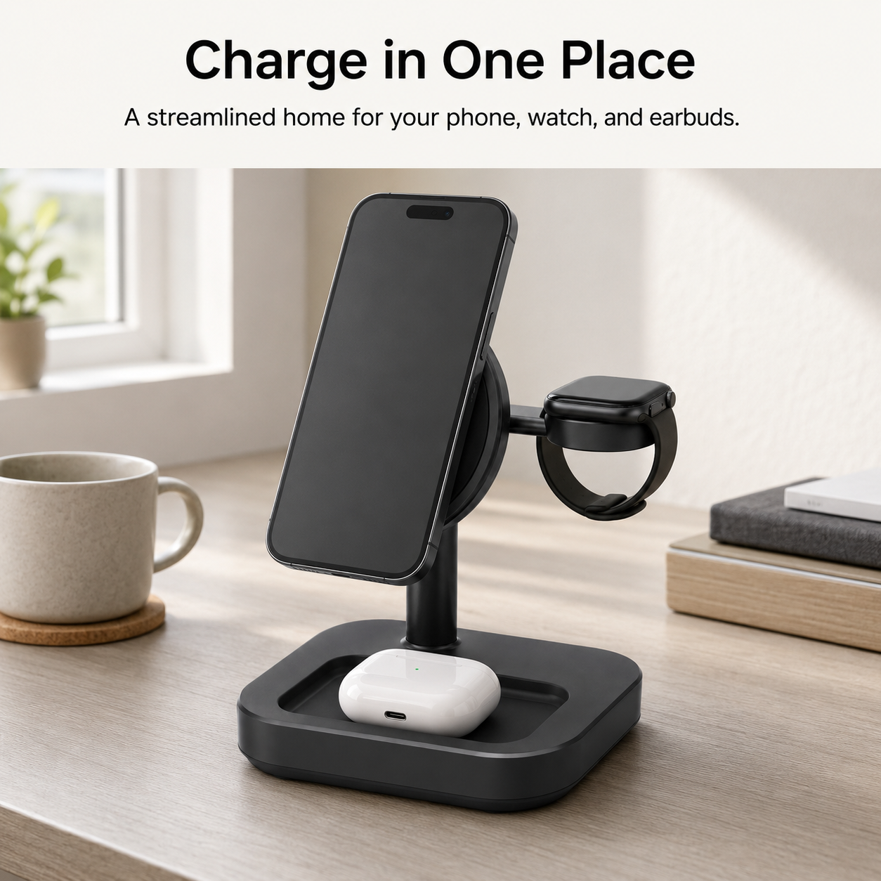 3-in-1 Wireless Charging Stand