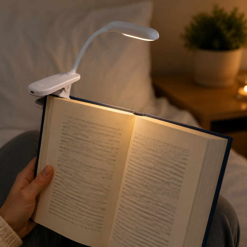 VARELIXA Rechargeable Clip-On Reading Light