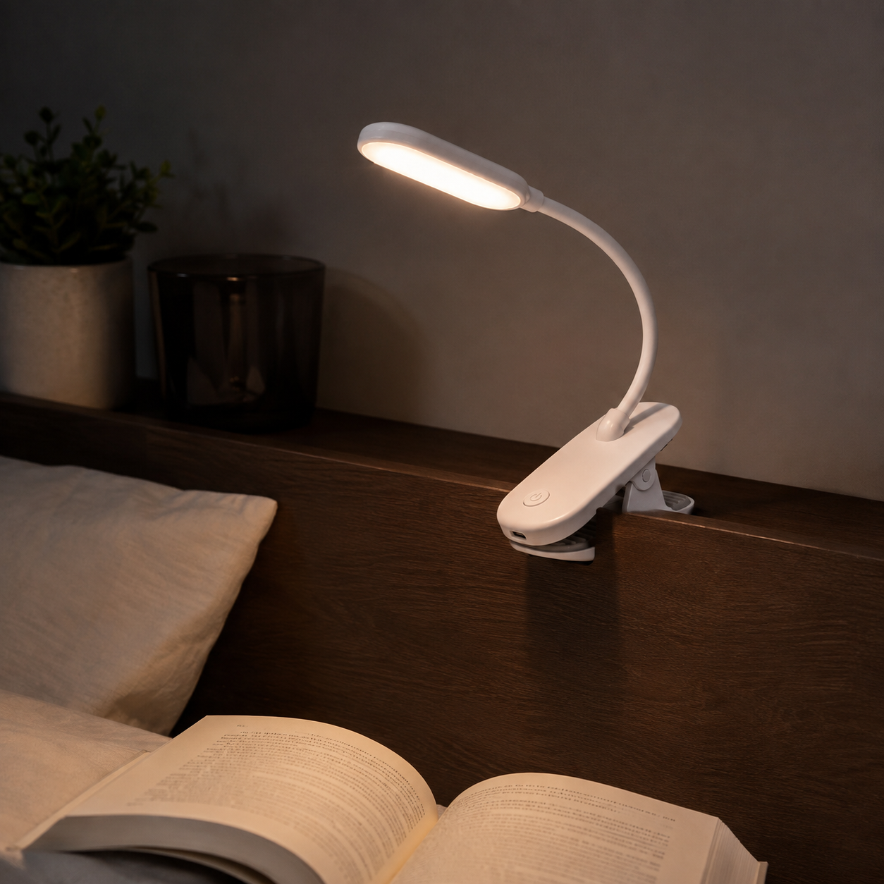VARELIXA Rechargeable Clip-On Reading Light