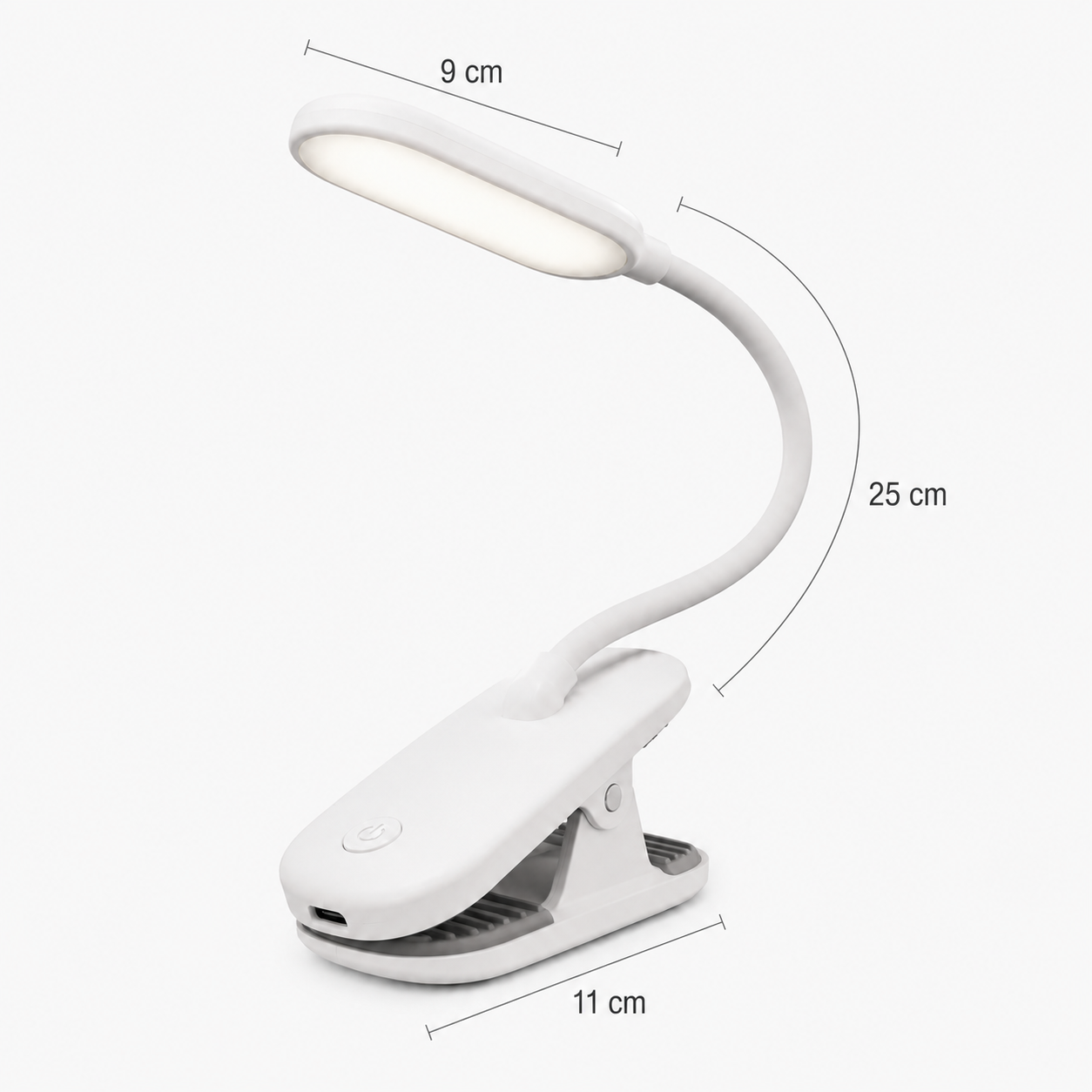 VARELIXA Rechargeable Clip-On Reading Light